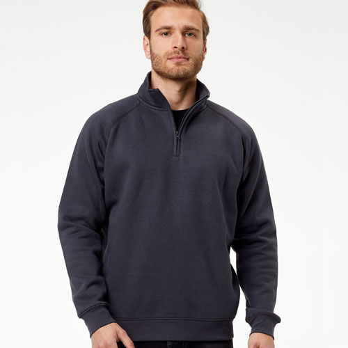 Felpa Biesse cerniera corta Sirio Felpa mezza zip BS330 Sirio