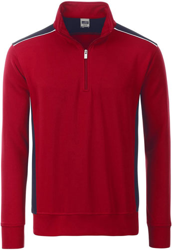 Felpa mezza zip James Nicholson Level2 Felpa mezza zip James Nicholson Level2